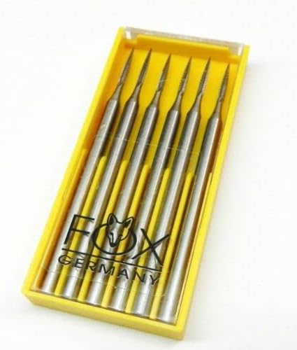 JTS 256 Krause Bur 010 Fox Germany Krause Burs Clean Cutting Fig256 Pack of 6 Pieces