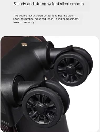 Travel Suitcase Set,Luggage Case Suitcase Professional Travel Trolley Case Set Boarding Box,with Mobile Caster(Black 18in)2