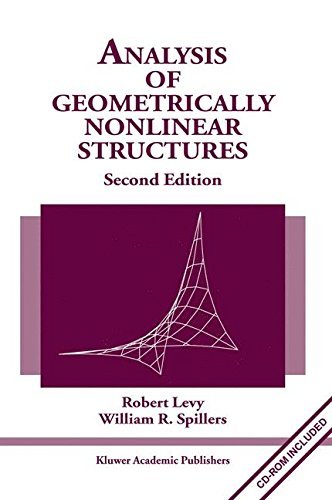 Analysis of Geometrically Nonlinear Structures manuel mécanique déformation éléments finis