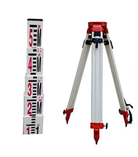 MJ Enterprises Aluminum Levelling Staff 5 meter 4 Fold and free cover with Auto Level Tripod Stand (B0C4L1NTL2) Amazon Price History, Amazon Price Tracker