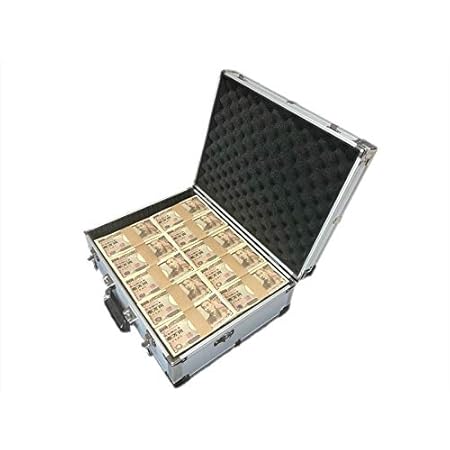 Amazon Co Jp アタッシュケース １億円 札束 ダミー 金運アップ アルミケース付き １００万円札束 防犯用 インテリア 防犯グッズ 100万円 1憶 一億円 防犯 強盗対策 泥棒 ジュラルミンケース 札束入りケース 札束 お金 防犯 強盗 一億円 1億 札束 金 家電 カメラ