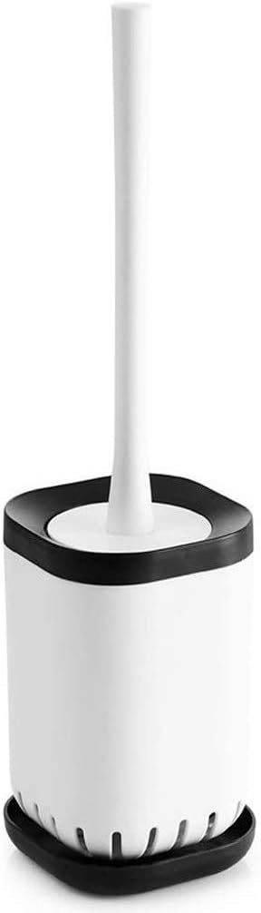 Toilet Brush,Toilet Brush Wall-Mounted Toilet Brush Holder Bathroom Brush Household Cleaning Supplies