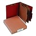 Acco ACC16044 Pressboard 25-Point Classification Folders, Lgl, 4-Section