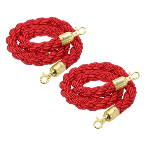 Corde barrière élégante pour organiser les files d'attente sans gâcher la décoration de votre hall