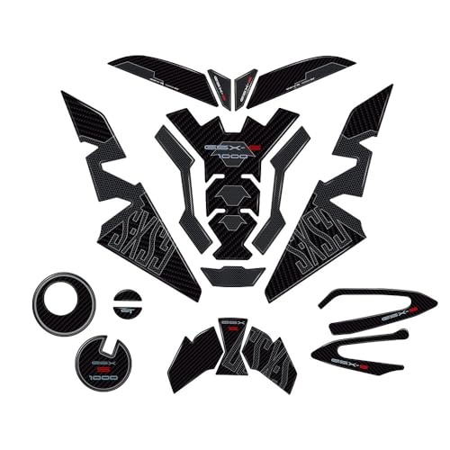 Film décoratif réservoir moto GSX-S1000GT anti-rayure et essence