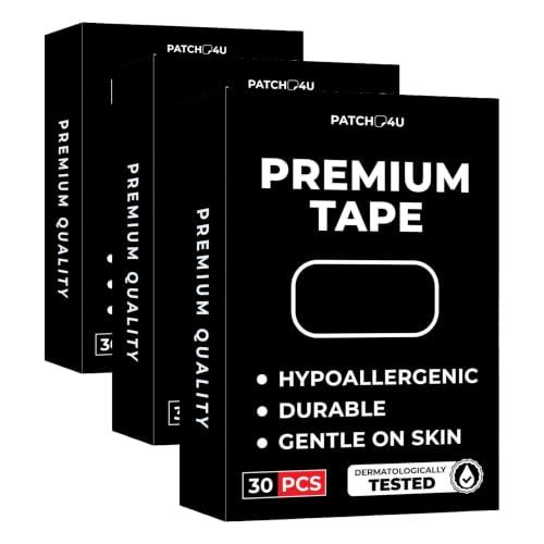 Image of PATCH4U Premium Tape (90 Pack) - Pain Free Removal, Hypoallergenic, Latex Free & Gentle On Skin - Packaging May Vary - Skin Friendly Adhesive Cotton Tape