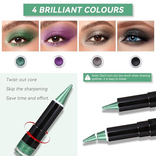 Delineador Gel y Sombra Crema Colorful 0.35oz miniatura 5