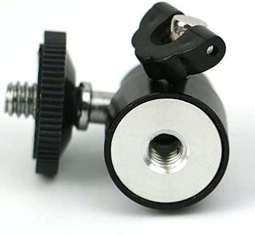 1pc Ball Head for Camera Tripod LED Light Flash Tripod Bracket Holder Mount 1/4 Hot Shoe Adapter Cradle