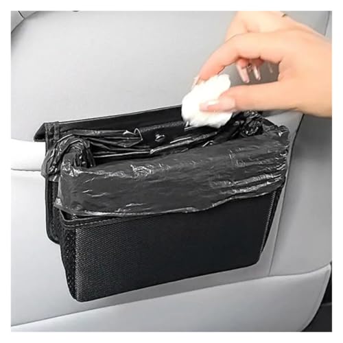 Basurero para coche hermético que evita derrames de líquidos y malos olores en el asiento 3