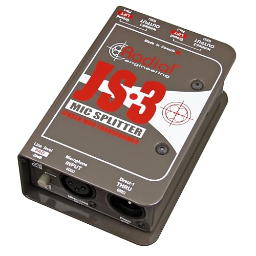 Radial JS3 Passive Microphone Splitter