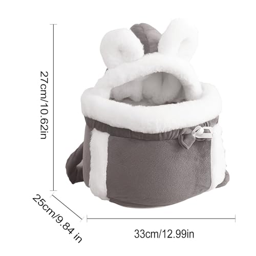 Bolsa de transporte para gatos - Bonito design de bolso ninho de gato confortável pacote frontal | C