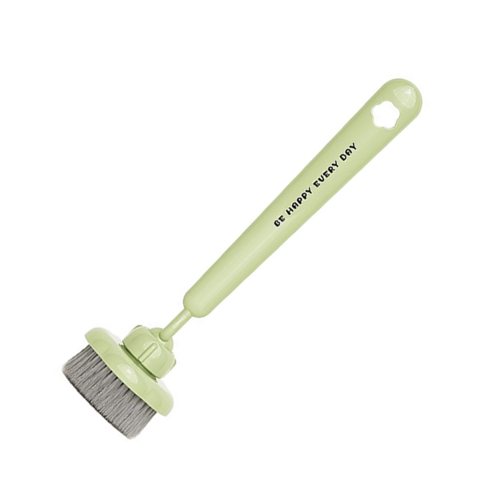 PANGBOER Duty Rotating Flower Brush Cleaning for Thorough Cleaning of Kitchen Utensils Kitchen Dishes with Soap Dispenser