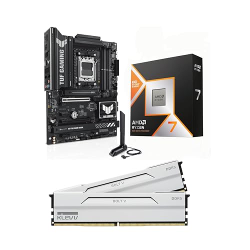 Micro Center CPU Motherboard Memory Combo: AMD Ryzen 7 9800X3D CPU Processor with ASUS TUF Gaming...