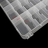 Nähgarn Aufbewahrungsbox Leer Aufbewahrungsbox Für Spulen Nähgarn Sortierbox Für 46 Garnrollen Praktische Garnbox Nähgarnhalter Nähfadenbox Nähmaschine Spulen Für Stickgarn Bastelarbeiten Nähen