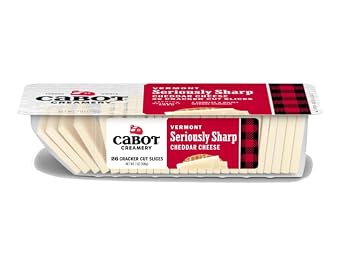 Cabot Cracker Cut Slices Cheese Seriously Sharp, Gouda, Pepper Jack - 7oz x 3 packs