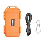 Harnds Caja de Almacenamiento a Prueba de Agua con...: Material de primera calidad: La caja de almacenamiento está fabricada con plástico de alta calidad, que posee propiedades impermeables, resistentes a la humedad y al polvo. Diseño a prueba de golpes e impermeable: La caja incorpora materiales a prueb...