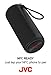 JVC Portable Wireless Speaker with Surrounding Sound, Bluetooth 4.2, Waterproof IPX7, 8-Hour Battery Life - SPSX2BT,Black