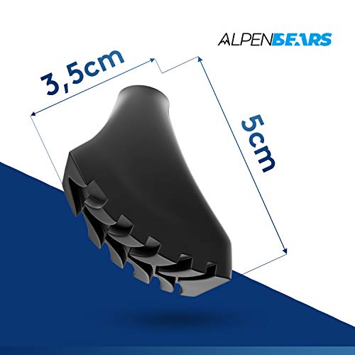 Nordic Walking Pads Alpen Bears Aufsätze für Wanderstöcke (14 Stück)