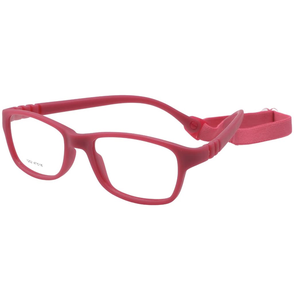 Geborilma Unbreakable Eyeglasses for Kids Flexible Glasses - Kids Prescription Sports Glasses 4-7 years