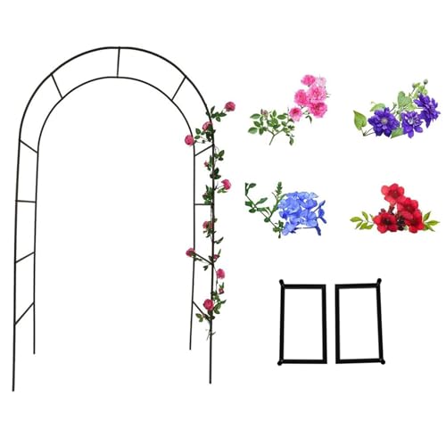 Arche de jardin résistante aux intempéries tonnelle en acier anti-vent