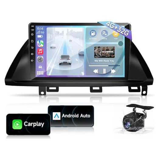 Rádio estéreo 5GWiFi 4+32G automotivo para Honda Odyssey Radio 2005-2010 com Carplay/Android Auto e câmera de reserva, unidade de cabeça de tela sensível ao toque IPS HD de 10,1 polegadas com GPS,
