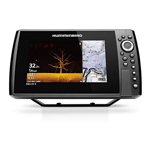 Humminbird Helix 10 G3N Fish Finder with Chirp, MEGA DI+, GPS, and 10.1-Inch-Display