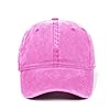 Van Der Linn Embroidered Personalised Denim Baseball Cap Custom Hat Unisex Cotton Adjustable (Cotton, Pink) #1