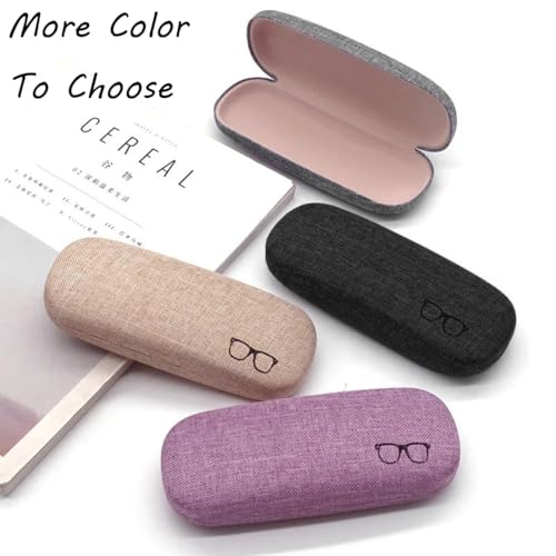 Image of Eyeglasses Case Eye Glasses Box Eyewear Container Protector Cover Sunglasses Bag Hard Shell Protective Pouch
