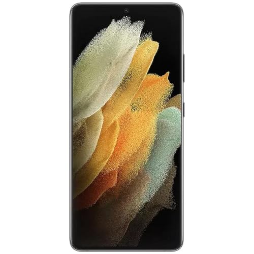 Image of Samsung Galaxy S21 Ultra 5G, 128GB, Phantom Navy - Unlocked (International Version) (Renewed)