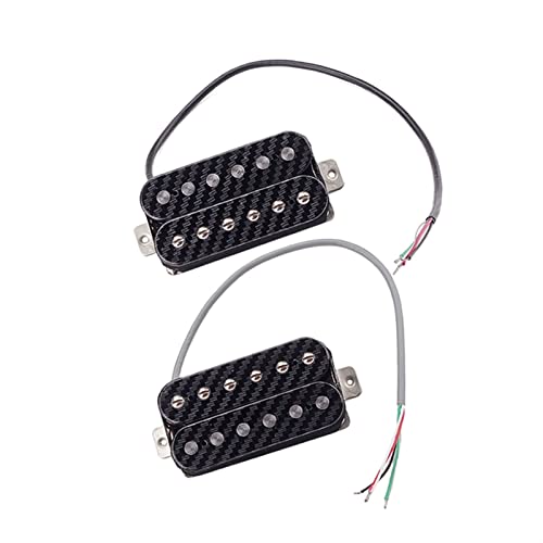 Captador De Guitarra Elétrica Fibra De Carbono Humbucker Bobina Dupla Captadores De Guitarra Elétric