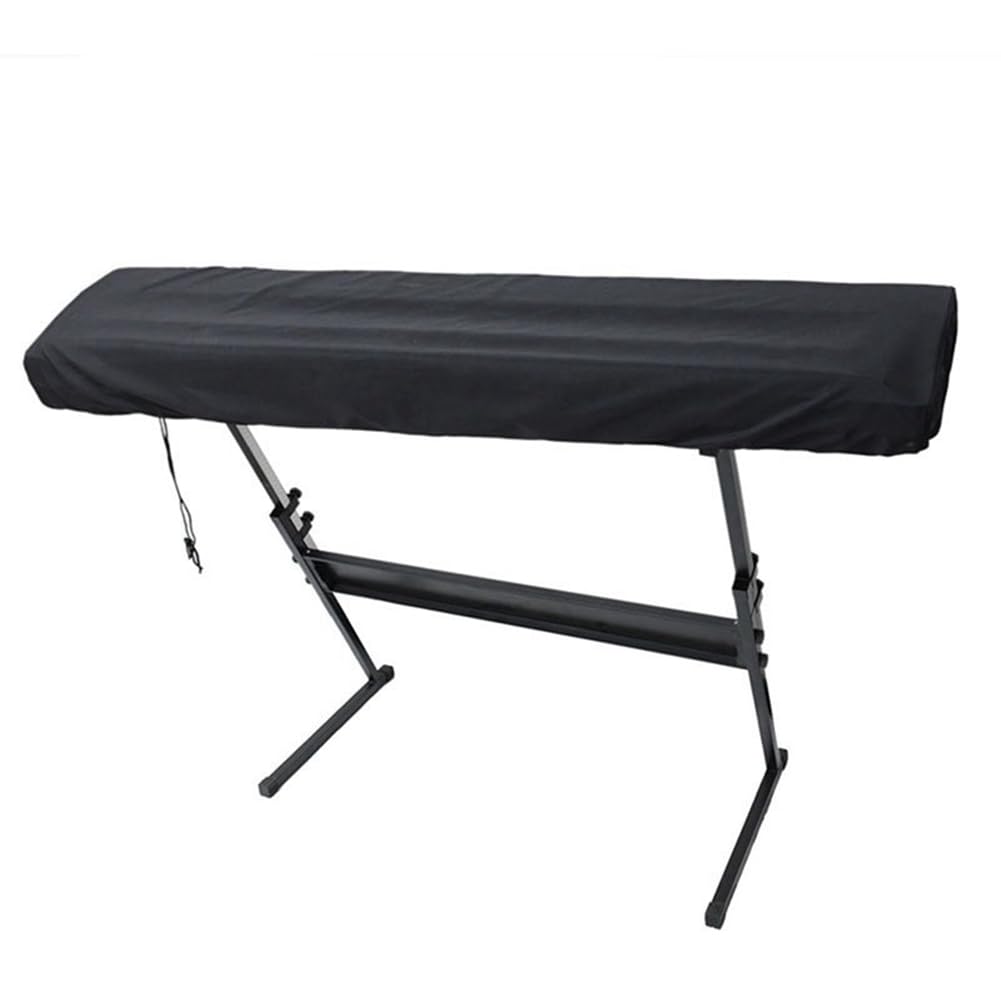 Qaautor 61 Keys Piano Keyboard Covers Piano Keyboards Stretchable Dust Proof Folding Waterproof Covers with Drawstring Easy to Use - Image 3