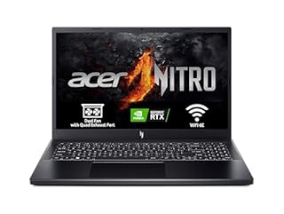 Acer Nitro ANV15-51-51M7 - Computer portatile da gaming 15,6" Full HD IPS 144 Hz (Intel Core i5-13420H, 16 GB RAM, 512 GB SSD, Nvidia GeForce RTX 4050, senza sistema operativo) Nero Tastiera QWERTY