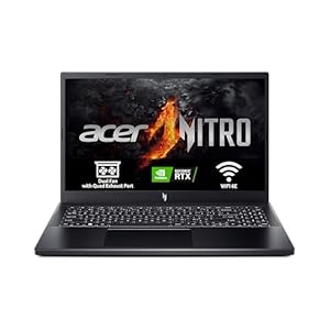 Acer Nitro Anv15-51-51m7 - Ordenador Portátil Gaming 15.6" Full Hd Ips 144hz (Intel Core I5-13420h, 16gb Ram, 512gb Ssd, Nvidia Geforce Rtx 4050, Sin Sistema Operativo) Negro - Teclado Qwerty Español