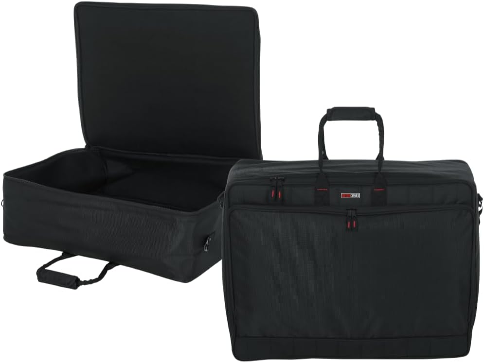 Gator Cases Padded Nylon Mixer/Gear Carry Bag with Removable Strap, 25" x 19" x 8" (G-MIXERBAG-2519)