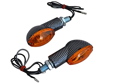 Alchemy Parts Indicatori Moto 21W Effetto Carbonio...