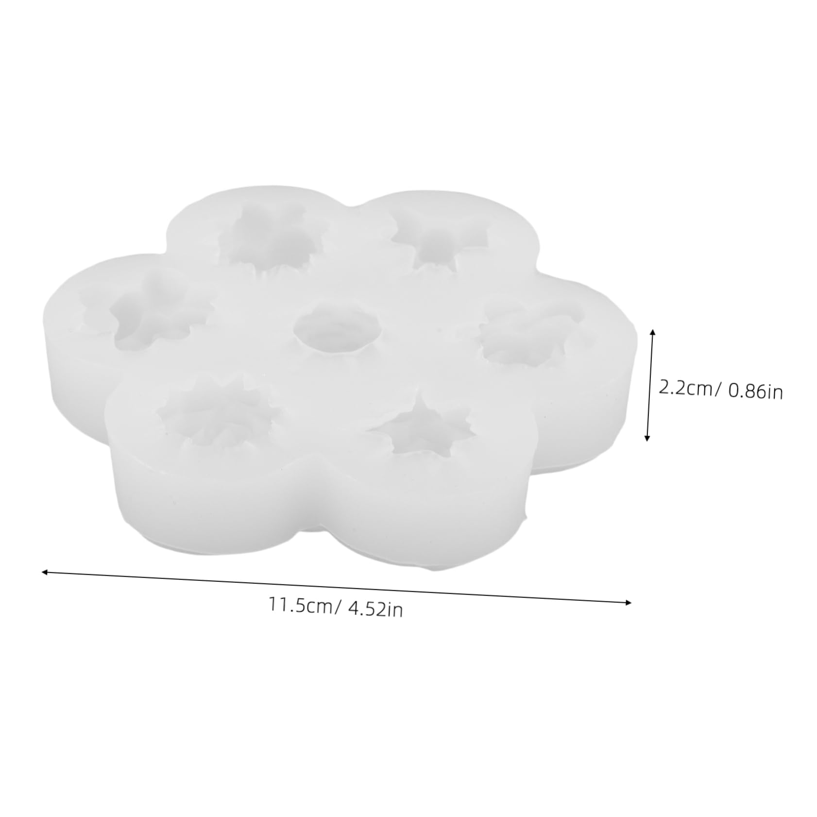 Gatuida 2piezas Molde para Velas de Aromaterapia Cavidades Forma de Cactus y Flores Molde de Silicona para Manualidades y Velas Perfumadas para Hacer Postres y Jabones