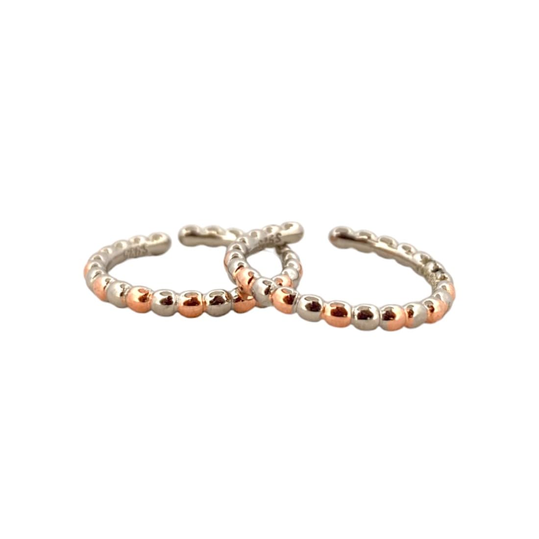 Rihi By P.C.Chandra Small Round Rosegold-silver Toe Ring For Women & Girls (B0CSPMV1KT) Amazon Price History, Amazon Price Tracker