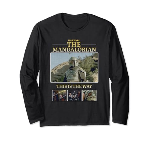 The Mandalorian This Is The Way United R14 t-shirt manches longues haut vêtement geek