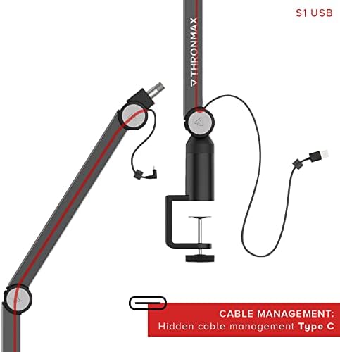 ャスト (お取り寄せ)M-GAMING Thronmax CASTER BOOM PRO マイクブーム(USB) (MG-S1PRO) なショック