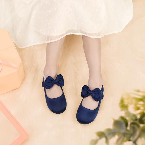 Image of PANDANINJIA Toddler Dress Shoes Flower Girls Ballet Flats
