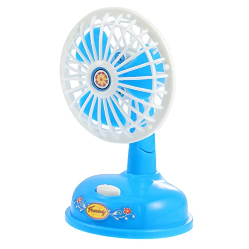 PHENOFICE Juguete Ventilador Eléctrico Suave Y Seguro para Niños, Juguete De rol, Color Aleatorio, 1 Ud.