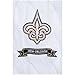 Pro Standard Women's White New Orleans Saints Prep V-Neck Pullover Sweater