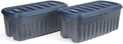 Amazon.com - Rubbermaid 50 Gallon Roughneck️ Storage Tote Durable ...