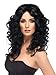 Produktbild Schwarze Damenperücke Perücke für Damen schwarz Langhaarperücke lange Locken Wellen lang