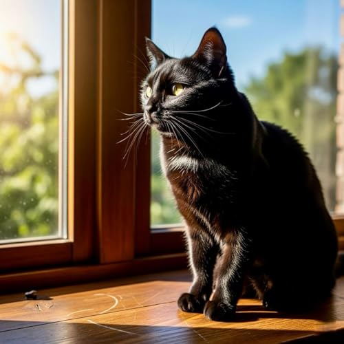 DREAMING OF BLACK CATS.