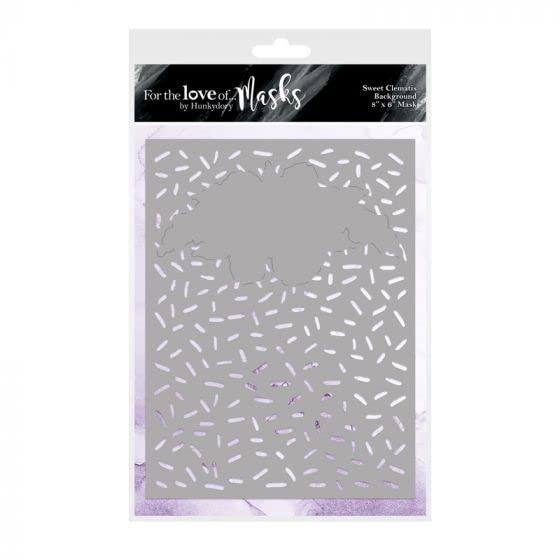 Hunkydory for The Love of Masks - Sweet Clematis 8