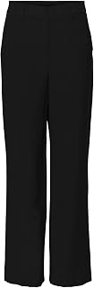 VERO MODA VMCARMEN HR Straight Trousers Noos, snow white, XL / 34 L