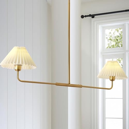 Lustre en laiton brossé pour chambre à coucher : créez une ambiance douce et feutrée