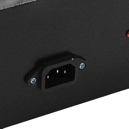 lyrlody 3Kg Elektrischer Goldschmelzofen, Vergrößerte Basis, DIY-Schmelzen, mit Versenktem Graphittiegel, Wärmeisolationsschirm, für Schmuck, Metall, Gold, Silber (EU-Stecker 220 V)