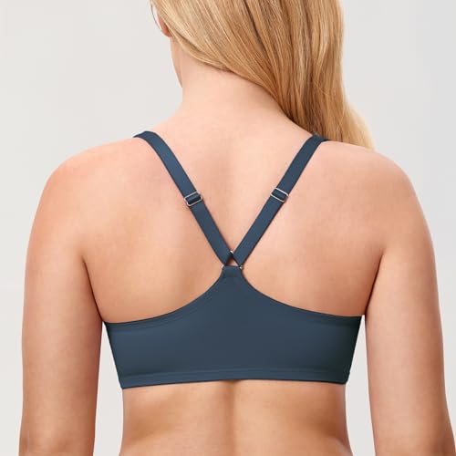 Image of DELIMIRA Women's Front Closure Racerback Plus Size Bra